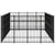 Outdoor Dog Kennel Steel 25.8 m²