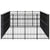 Outdoor Dog Kennel Steel 29.49 m²