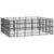 Outdoor Dog Kennel Steel 27.65 m²