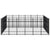 Outdoor Dog Kennel Steel 33.18 m²