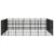 Outdoor Dog Kennel Steel 45.16 m²