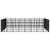 Outdoor Dog Kennel Steel 51.61 m²