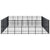 Outdoor Dog Kennel Steel 58.06 m²