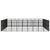 Outdoor Dog Kennel Steel 74.65 m²