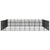 Outdoor Dog Kennel Steel 92.16 m²