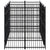 Outdoor Dog Kennel Steel 7.37 m²