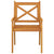 Outdoor Dining Chairs 8 pcs Solid Wood Acacia