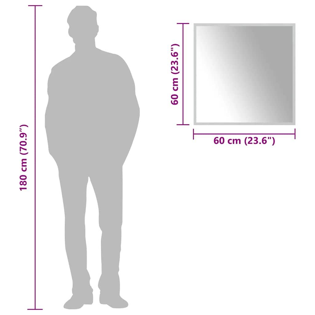 LED Bathroom Mirror 60x60 cm