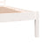 Bed Frame without Mattress White 135x190 cm