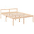 Senior Bed without Mattress 135x190 cm