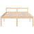 Senior Bed without Mattress 135x190 cm