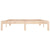 Bed Frame without Mattress Solid Wood 150x200 cm