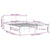Bed Frame without Mattress Honey Brown 150x200 cm