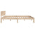 Bed Frame without Mattress 183x203 cm King