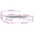 Bed Frame without Mattress 183x203 cm King