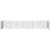 3-Panel Rabbit Cage 325x109x54 cm Galvanised Iron