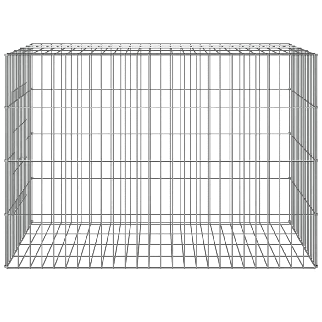 Rabbit Cage 78x54x54 cm Galvanised Iron