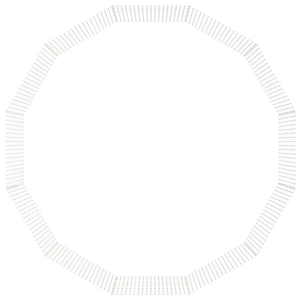 Free Range Animal Enclosure 12-Panel 54x80 cm Galvanised Iron