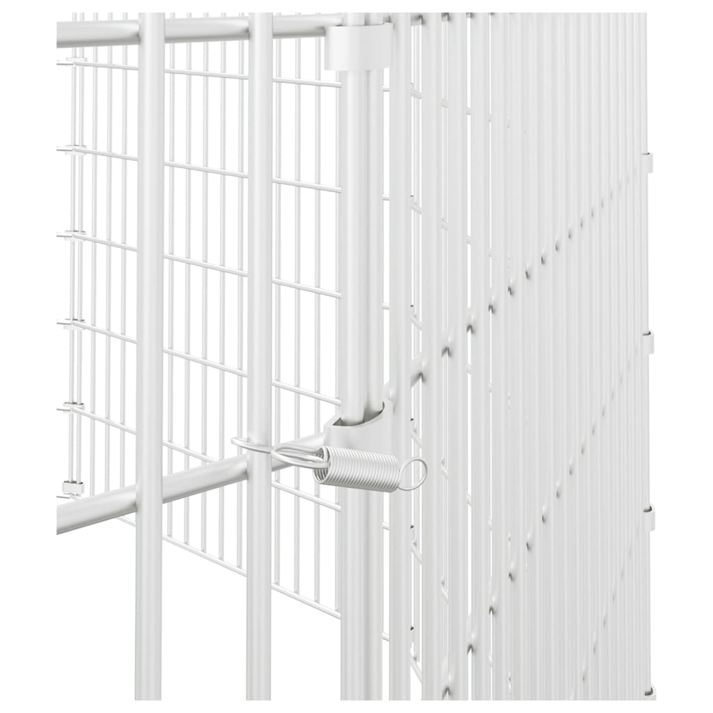 Free Range Animal Enclosure 10-Panel 54x100 cm Galvanised Iron