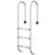 Pool Ladder 54x38x158 cm 304 Stainless Steel