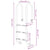 Pool Ladder 54x38x158 cm 304 Stainless Steel