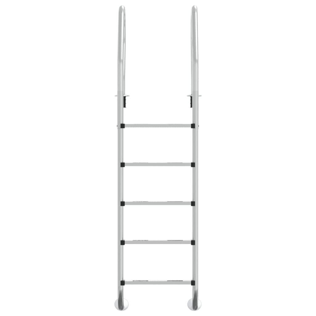 Pool Ladder 54x38x211 cm 304 Stainless Steel