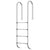 Pool Ladder 54x38x184.5 cm 304 Stainless Steel