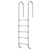 Pool Ladder 54x38x211 cm 304 Stainless Steel