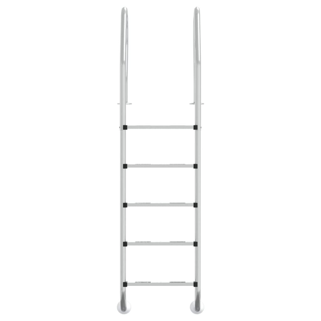 Pool Ladder 54x38x211 cm 304 Stainless Steel