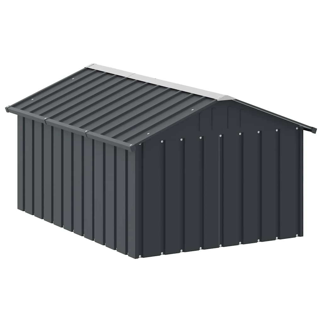 Dog House Anthracite 116.5x153x81.5 cm Galvanised Steel