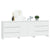 3 Piece Sideboard White Engineered Wood