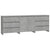 3 Piece Sideboard Concrete Grey Engineered Wood