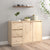 Sideboard 111x34x75 cm Solid Wood Pine