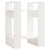 Book Cabinet/Room Divider White 41x35x57 cm Solid Wood Pine