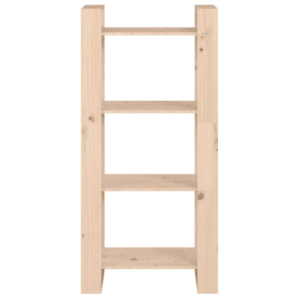 Book Cabinet/Room Divider 60x35x125 cm Solid Wood