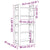 Book Cabinet/Room Divider 80x35x160 cm Solid Wood