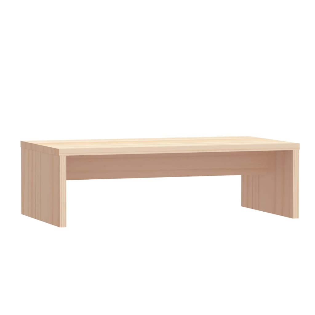 Monitor Stand 50x27x15 cm Solid Wood Pine