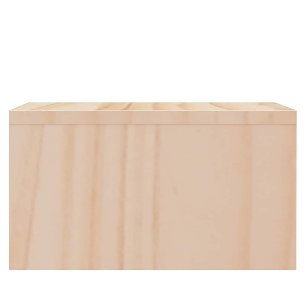 Monitor Stand 50x27x15 cm Solid Wood Pine