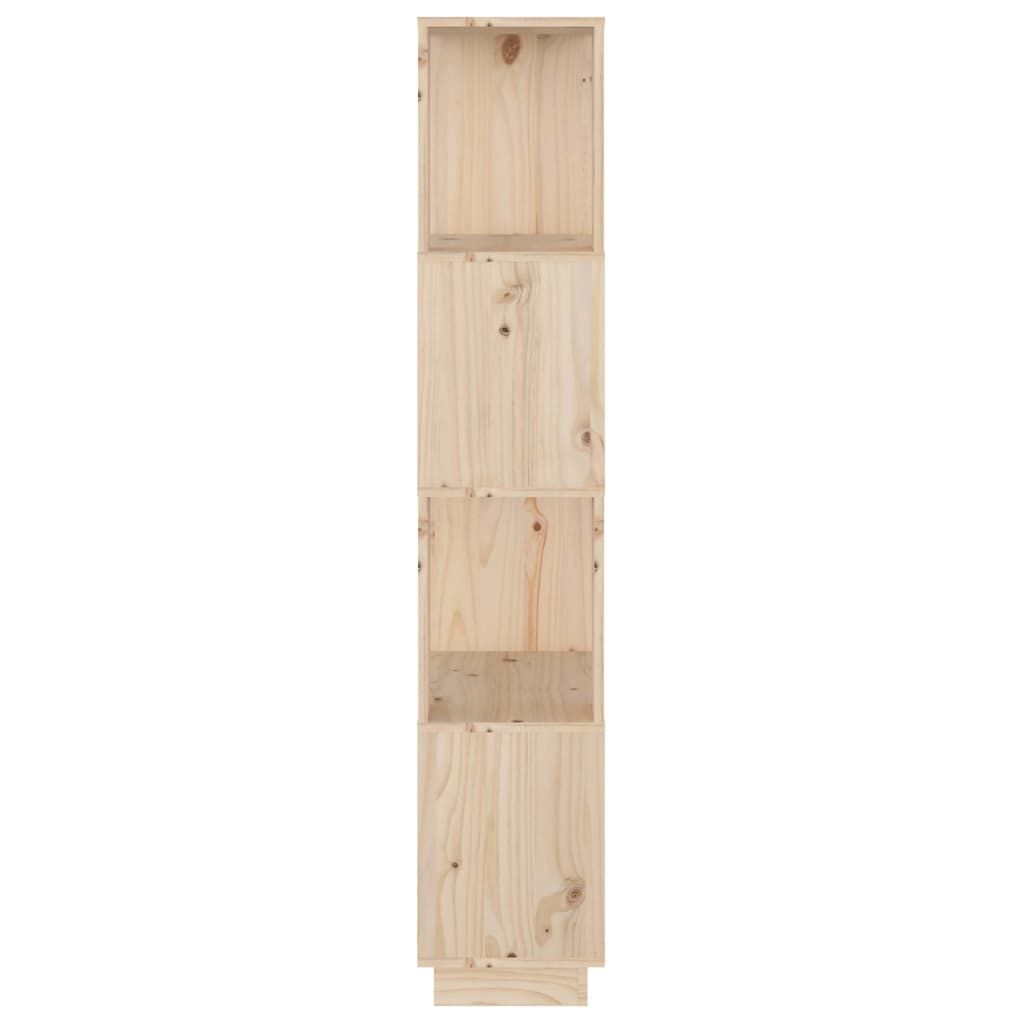 Book Cabinet/Room Divider 51x25x132 cm Solid Wood Pine