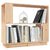 Book Cabinet/Room Divider 80x25x70 cm Solid Wood Pine