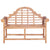 Garden Bench 127x58.5x92.5 cm Solid Wood Teak