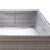 Garden Planter Grey 80x80x40 cm Poly Rattan