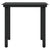 5 Piece Garden Dining Set with Cushions Brown