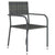 3 Piece Garden Dining Set Grey