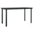 5 Piece Garden Dining Set with Cushions Poly Rattan and Glass