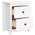 Bedside Cabinets 2 pcs White 50x35x61.5 cm Solid Wood Pine