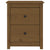 Bedside Cabinet Honey Brown 50x35x61.5 cm Solid Wood Pine