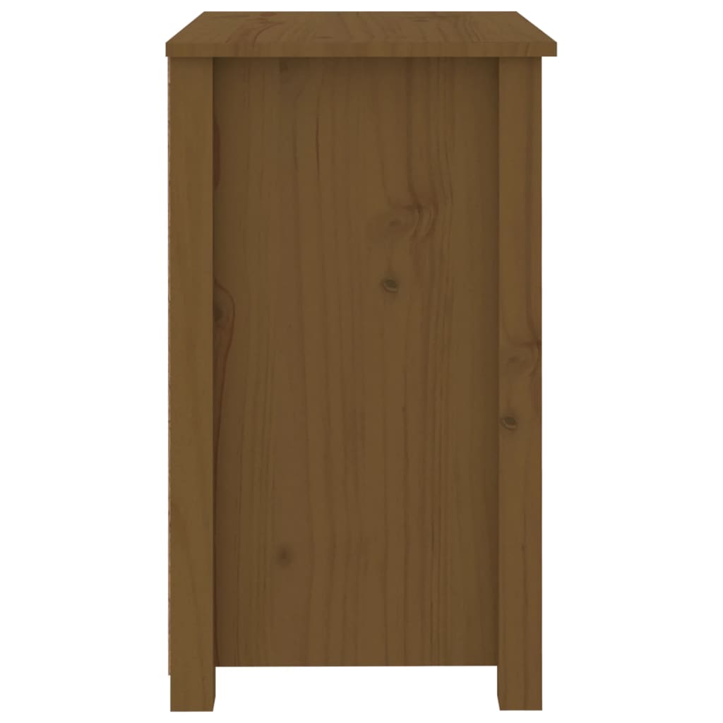 Bedside Cabinets 2 pcs Honey Brown 50x35x61.5 cm Solid Wood Pine