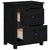 Bedside Cabinets 2 pcs Black 50x35x61.5 cm Solid Wood Pine