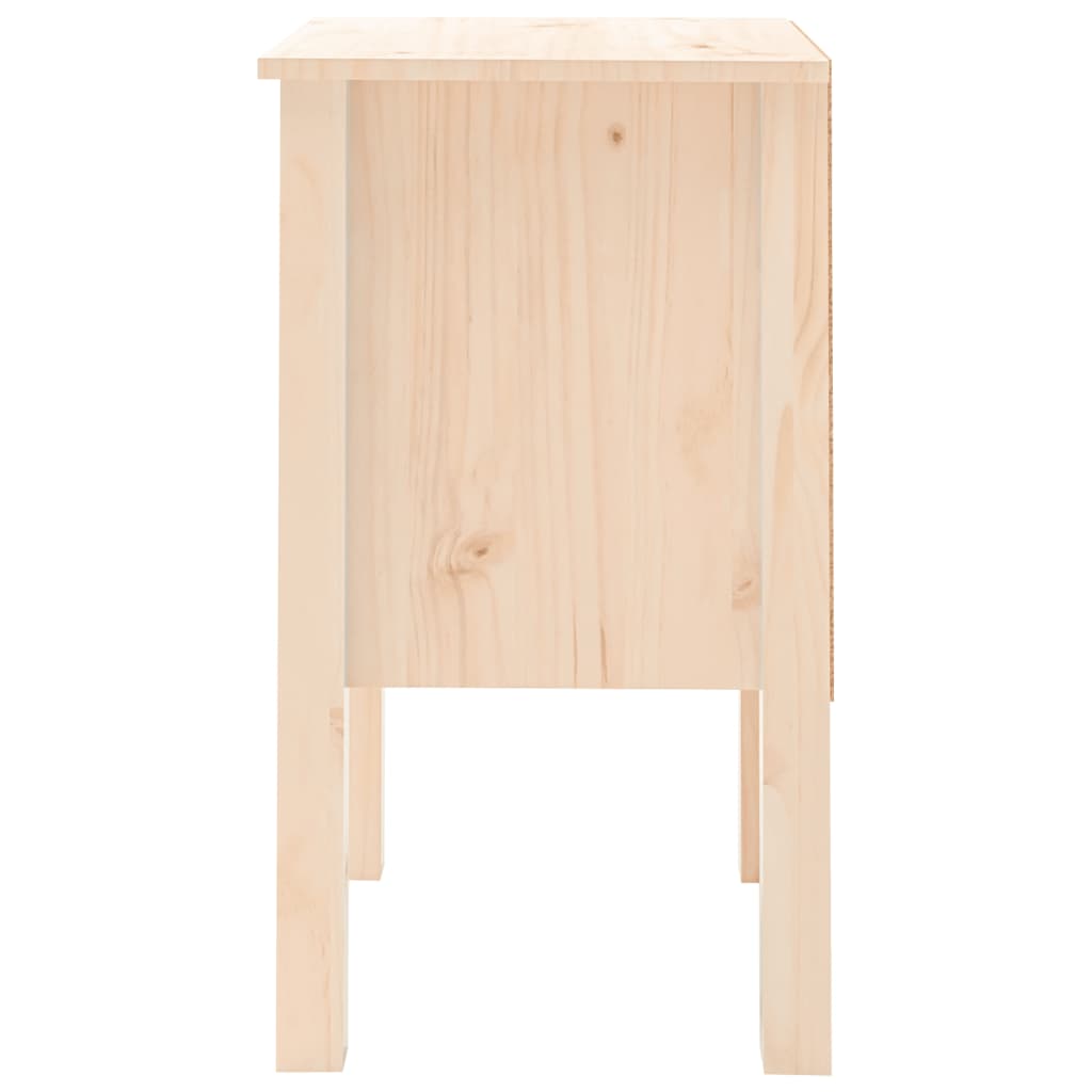 Bedside Cabinets 2 pcs 40x35x61.5 cm Solid Wood Pine